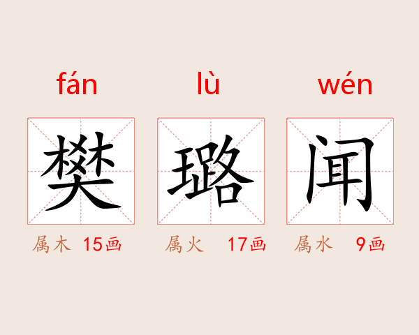 樊璐闻
