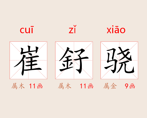 崔釨骁