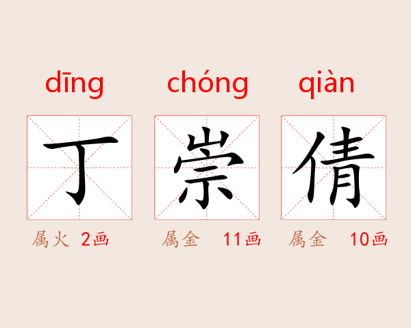 丁崇倩