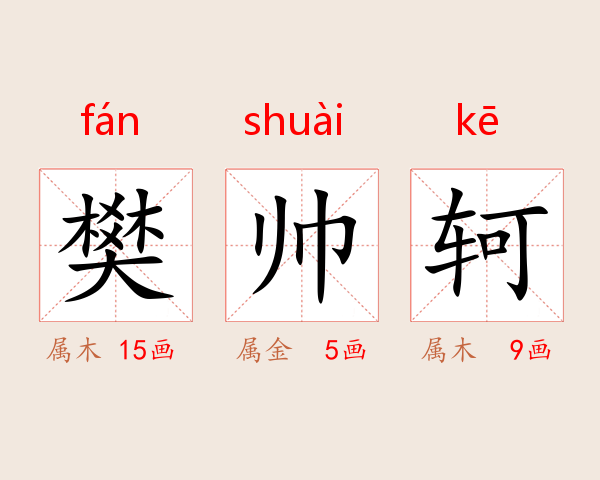 樊帅轲