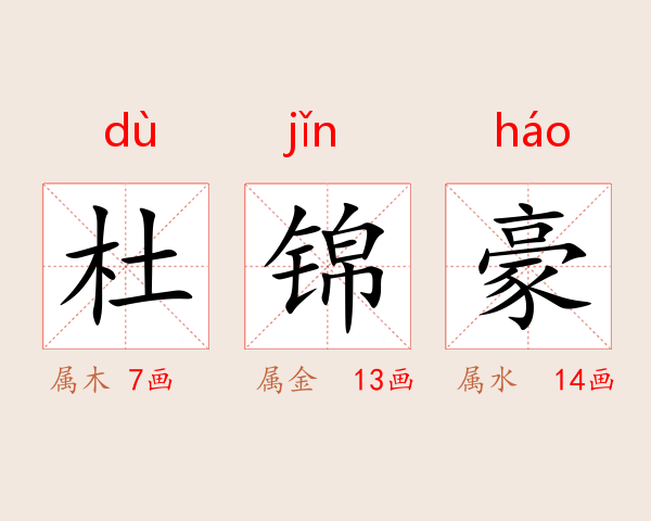 杜锦豪