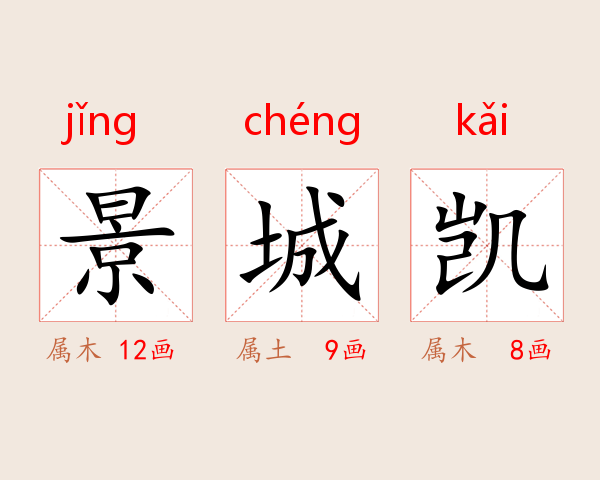 景城凯