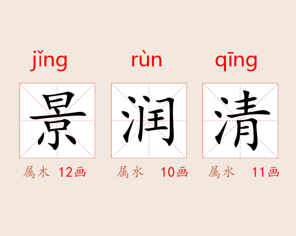 景润清