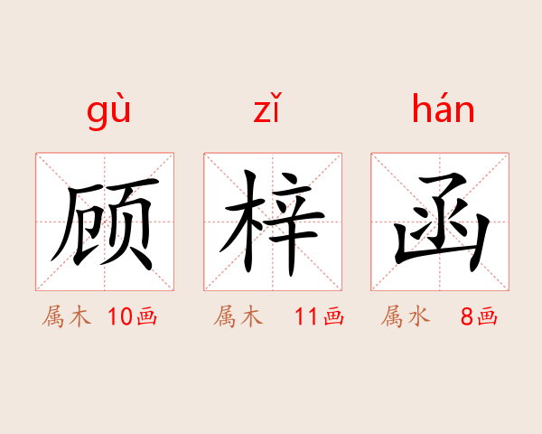 顾梓函