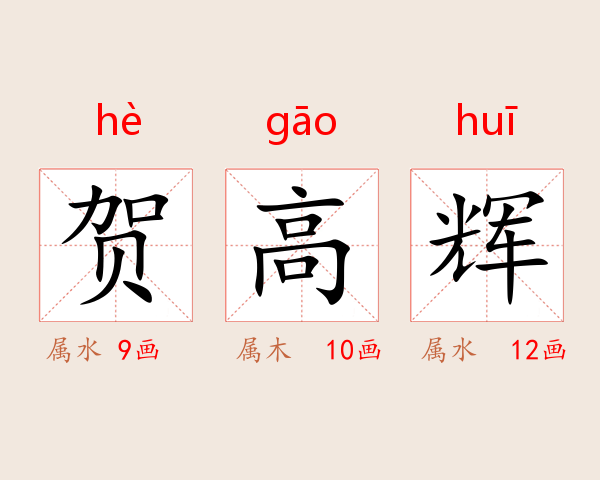 贺高辉