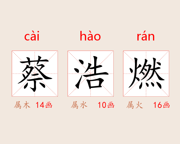 蔡浩燃