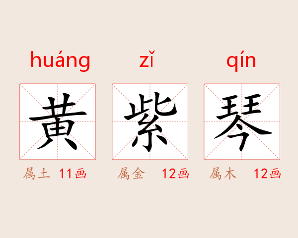 黄紫琴