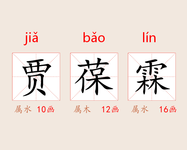 贾葆霖