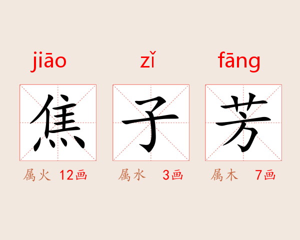 焦子芳