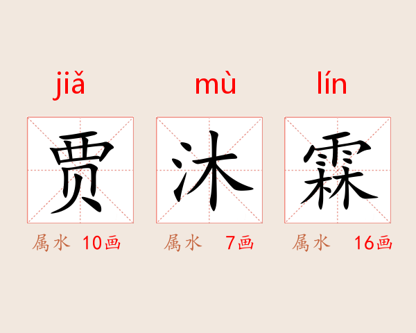 贾沐霖