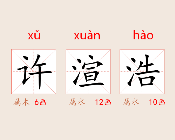 许渲浩