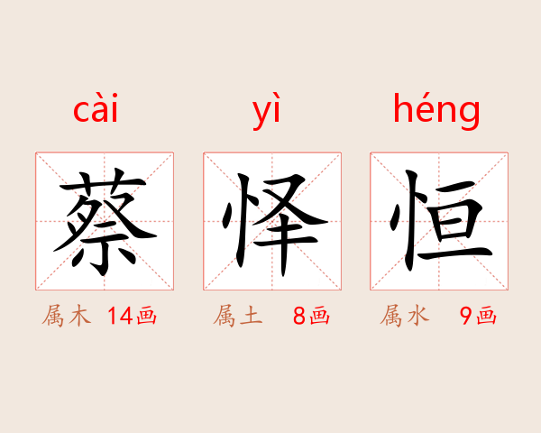 蔡怿恒