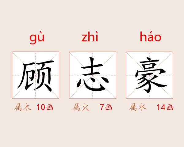 顾志豪