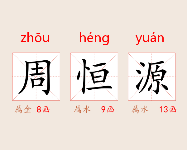 周恒源