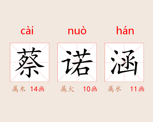 蔡诺涵
