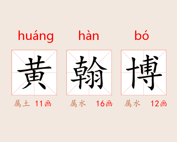 黄翰博