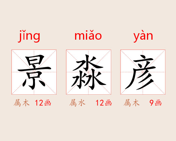 景淼彦