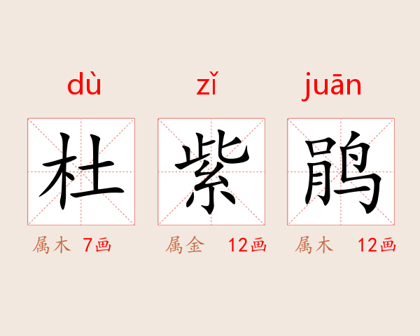 杜紫鹃