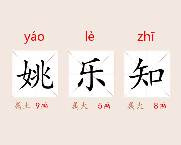 姚乐知