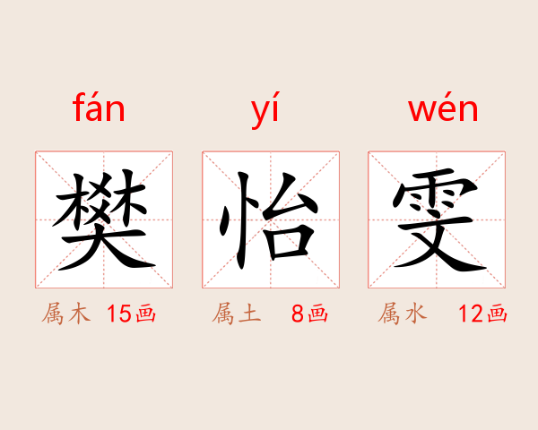 樊怡雯