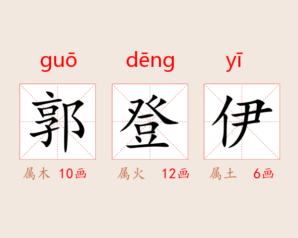 郭登伊