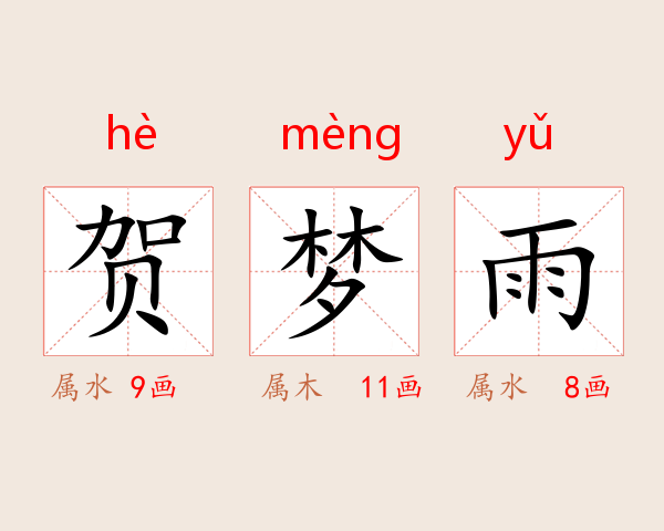 贺梦雨