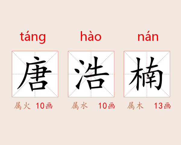 唐浩楠