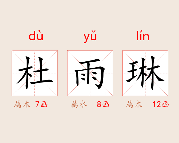 杜雨琳