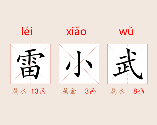 雷小武