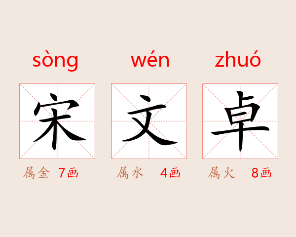 宋文卓