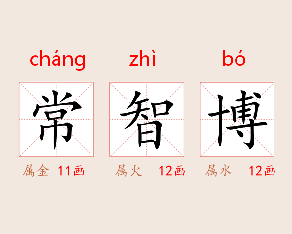 常智博