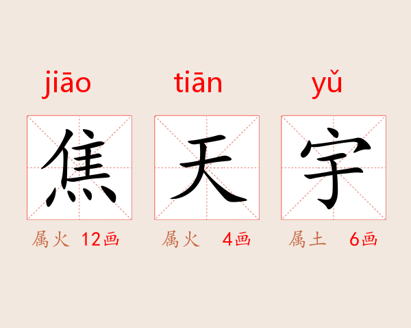 焦天宇