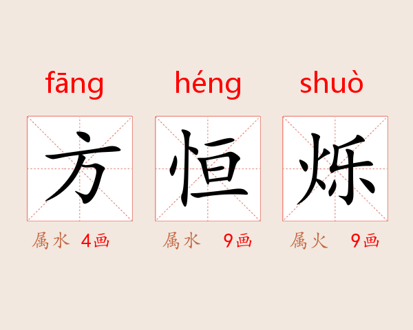 方恒烁