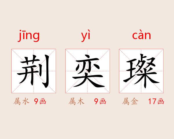 荆奕璨
