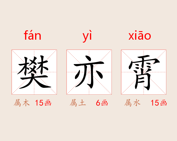 樊亦霄
