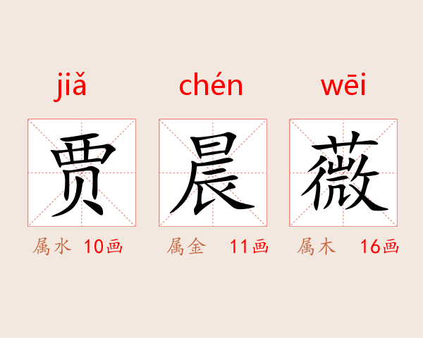 贾晨薇