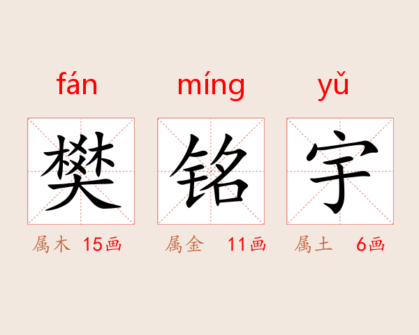 樊铭宇