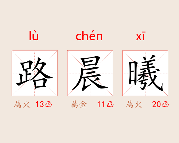 路晨曦