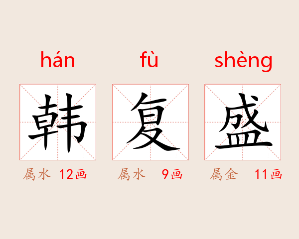 韩复盛