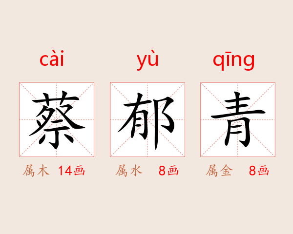 蔡郁青