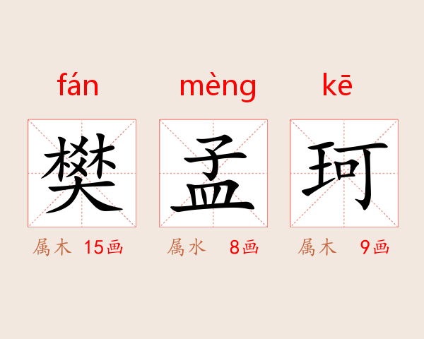 樊孟珂