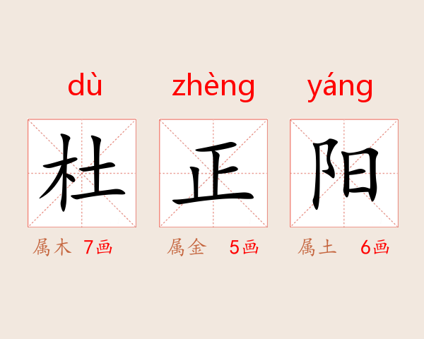 杜正阳