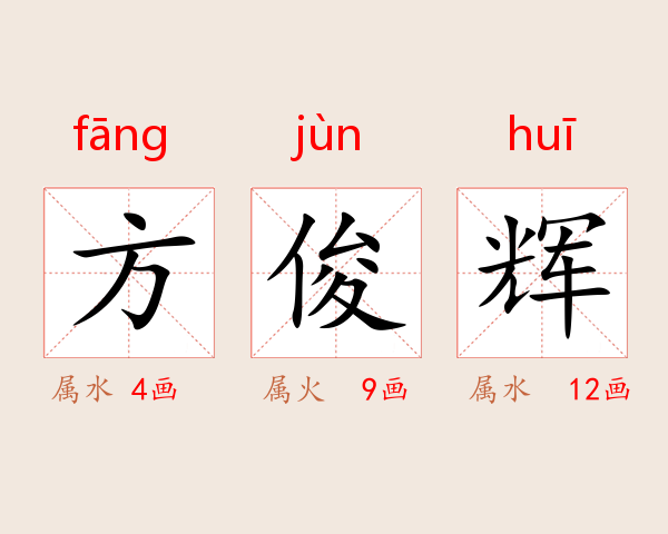 方俊辉