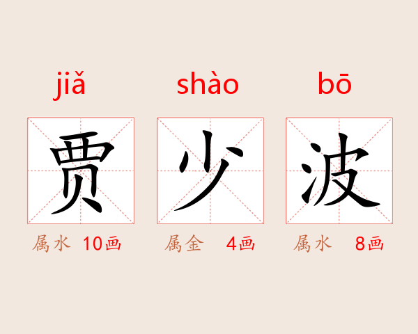 贾少波