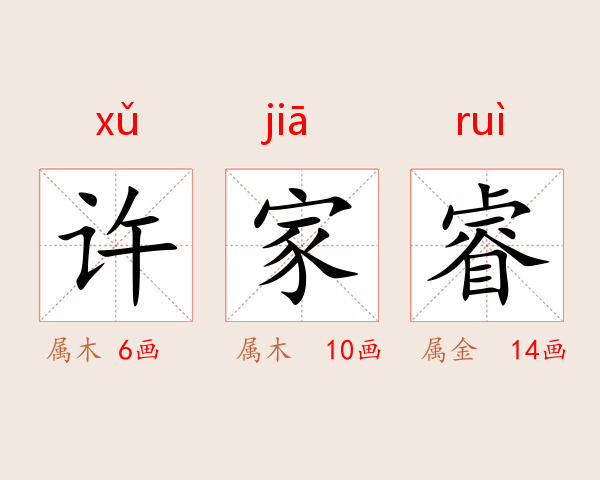 许家睿