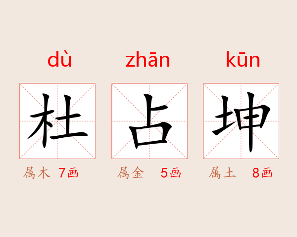杜占坤