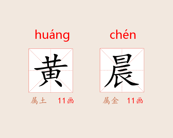 黄晨