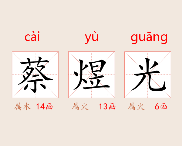 蔡煜光