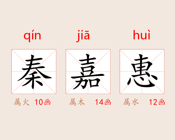 秦嘉惠