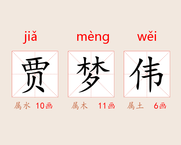 贾梦伟